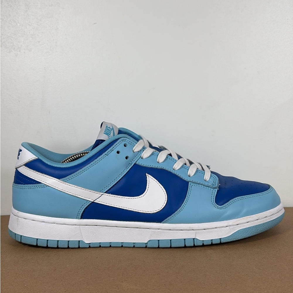 Nike Dunk Low Men's Size 12 Argon Blue Flash Marina White, DM0121-400 - Picture 3 of 8